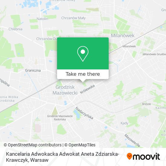 Kancelaria Adwokacka Adwokat Aneta Zdziarska-Krawczyk map