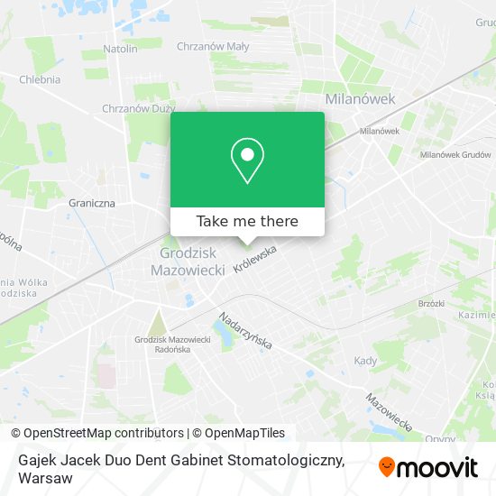 Gajek Jacek Duo Dent Gabinet Stomatologiczny map