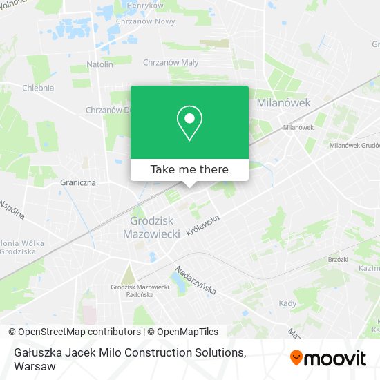 Gałuszka Jacek Milo Construction Solutions map