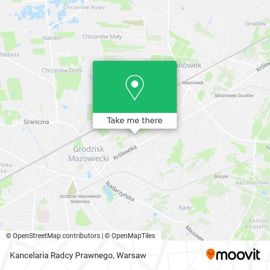 Kancelaria Radcy Prawnego map