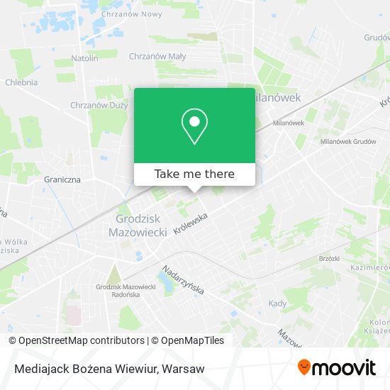 Mediajack Bożena Wiewiur map