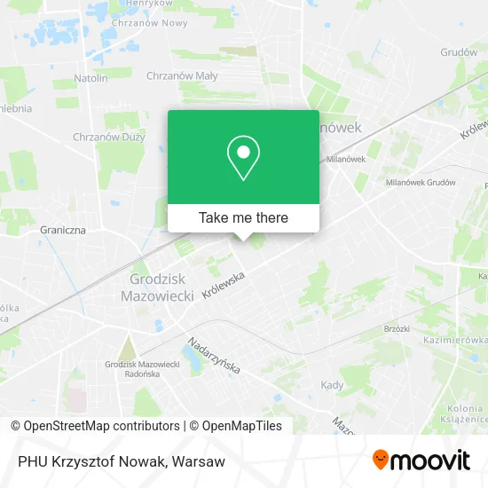 PHU Krzysztof Nowak map