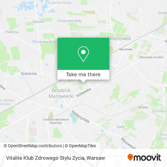 Vitalite Klub Zdrowego Stylu Zycia map