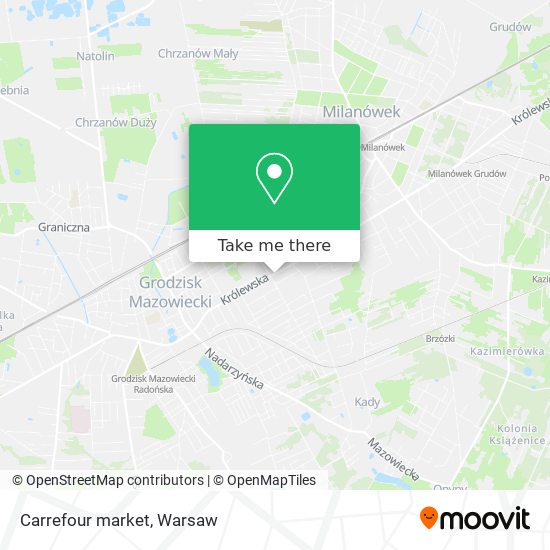 Carrefour market map