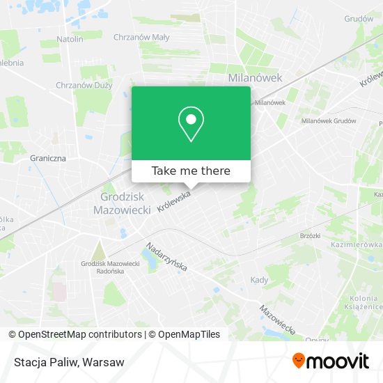 Stacja Paliw map