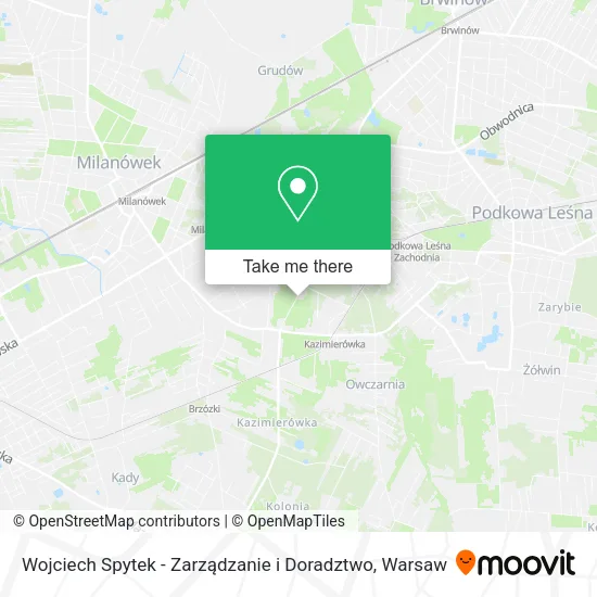 Wojciech Spytek - Zarządzanie i Doradztwo map
