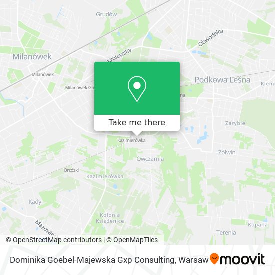 Dominika Goebel-Majewska Gxp Consulting map