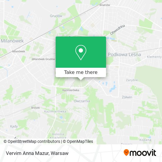 Vervim Anna Mazur map