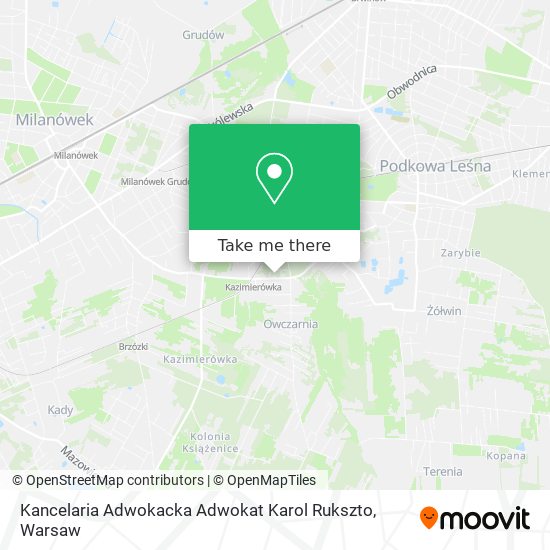 Kancelaria Adwokacka Adwokat Karol Rukszto map