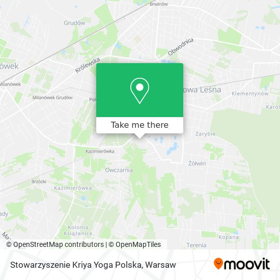 Stowarzyszenie Kriya Yoga Polska map