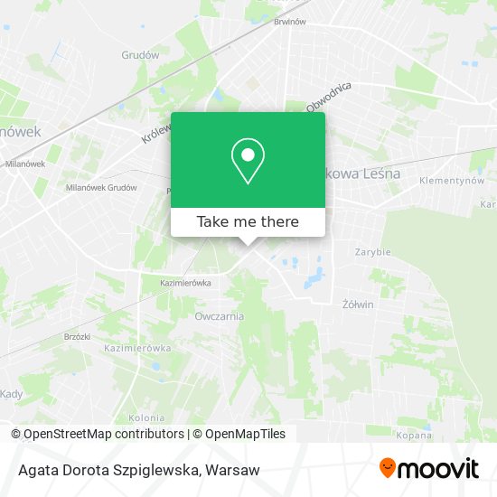 Agata Dorota Szpiglewska map