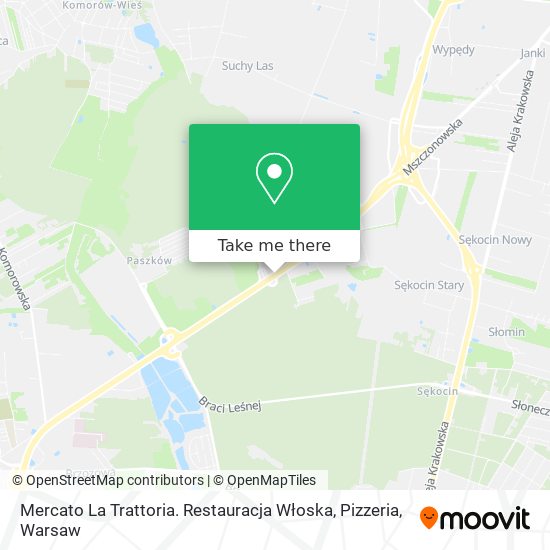 Mercato La Trattoria. Restauracja Włoska, Pizzeria map