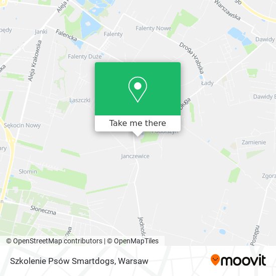 Szkolenie Psów Smartdogs map