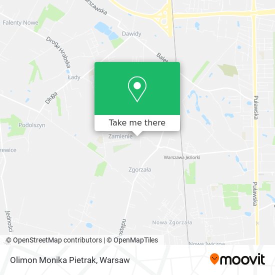 Olimon Monika Pietrak map