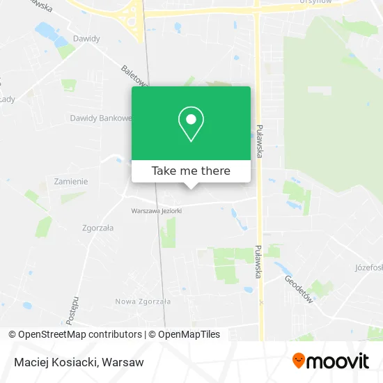 Карта Maciej Kosiacki