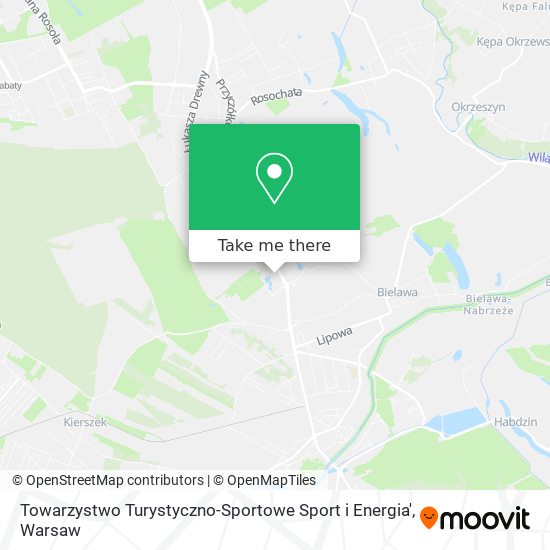 Towarzystwo Turystyczno-Sportowe Sport i Energia' map