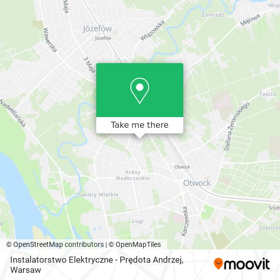 Instalatorstwo Elektryczne - Prędota Andrzej map