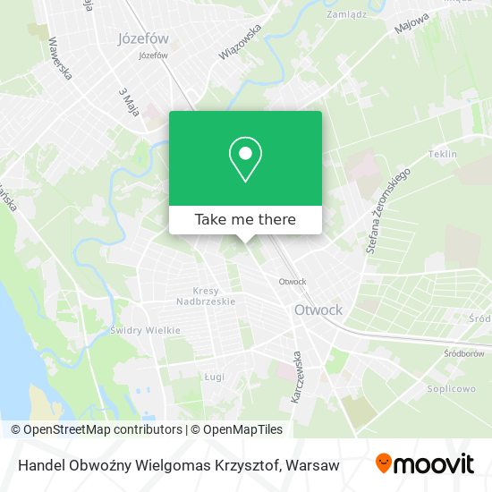 Handel Obwoźny Wielgomas Krzysztof map