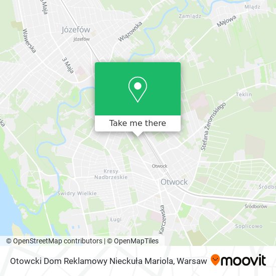 Otowcki Dom Reklamowy Nieckuła Mariola map