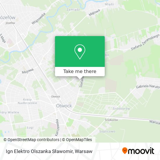 Ign Elektro Olszanka Sławomir map