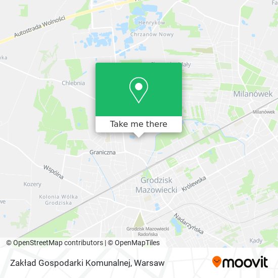 Zakład Gospodarki Komunalnej map