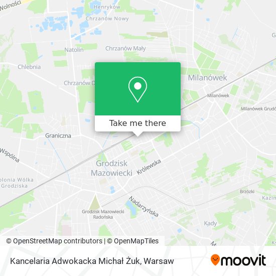 Kancelaria Adwokacka Michał Żuk map