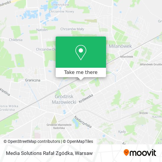 Media Solutions Rafał Zgódka map