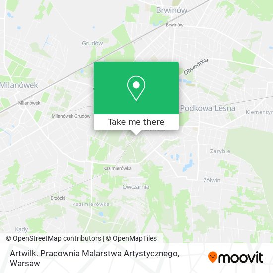 Artwilk. Pracownia Malarstwa Artystycznego map