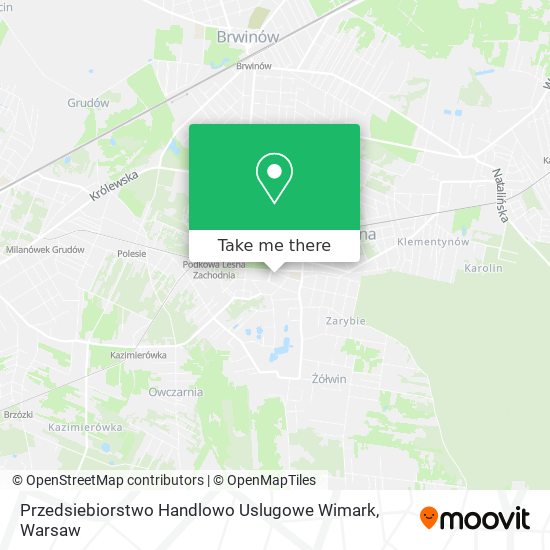 Przedsiebiorstwo Handlowo Uslugowe Wimark map