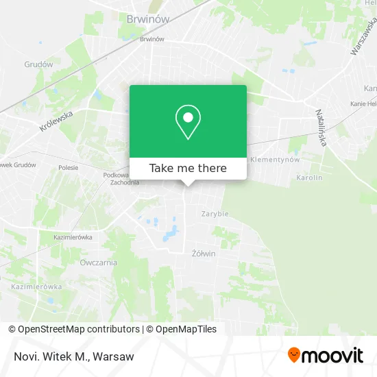 Карта Novi. Witek M.