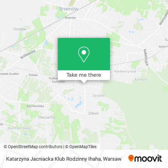 Katarzyna Jacniacka Klub Rodzinny Ihaha map