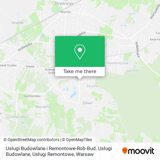 Usługi Budowlane i Remontowe-Rob-Bud. Usługi Budowlane, Usługi Remontowe map