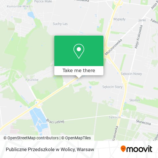 Publiczne Przedszkole w Wolicy map