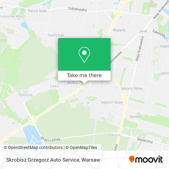 Skrobisz Grzegorz Auto Service map