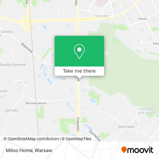 Miloo Home map