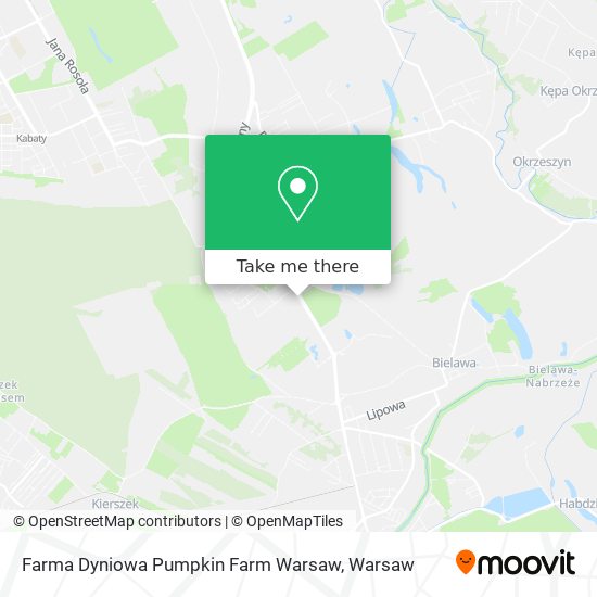 Farma Dyniowa Pumpkin Farm Warsaw map