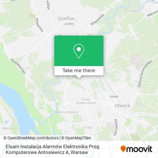 Карта Elsam Instalacja Alarmów Elektronika Prog Komputerowe Antosiewicz A