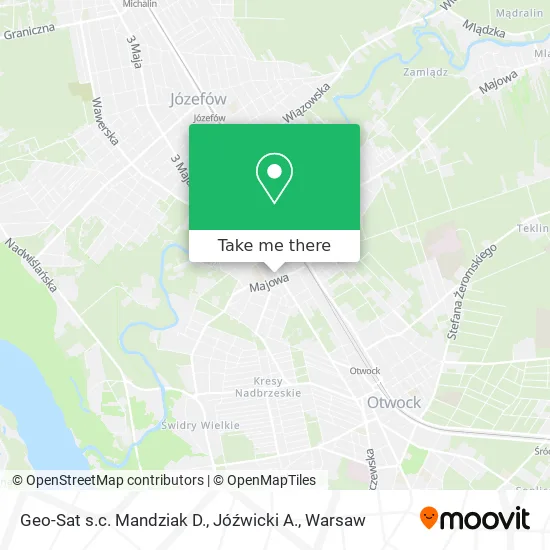 Geo-Sat s.c. Mandziak D., Jóźwicki A. map