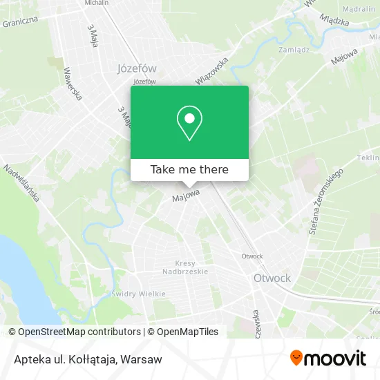 Apteka ul. Kołłątaja map