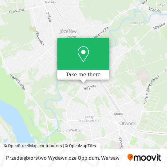 Карта Przedsiębiorstwo Wydawnicze Oppidum