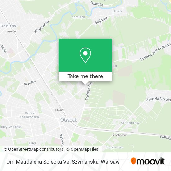 Om Magdalena Solecka Vel Szymańska map