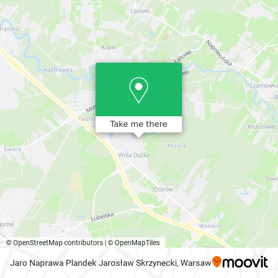 Jaro Naprawa Plandek Jarosław Skrzynecki map