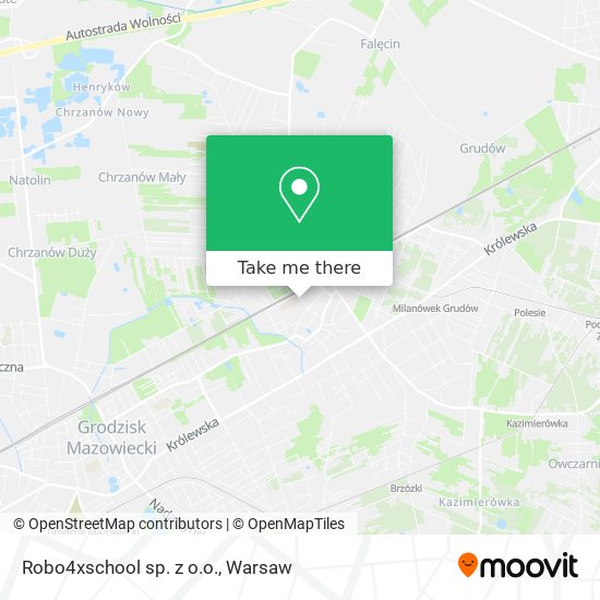 Robo4xschool sp. z o.o. map