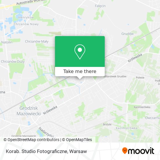 Korab. Studio Fotograficzne map