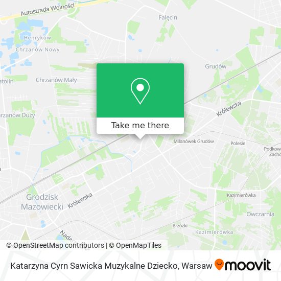 Katarzyna Cyrn Sawicka Muzykalne Dziecko map