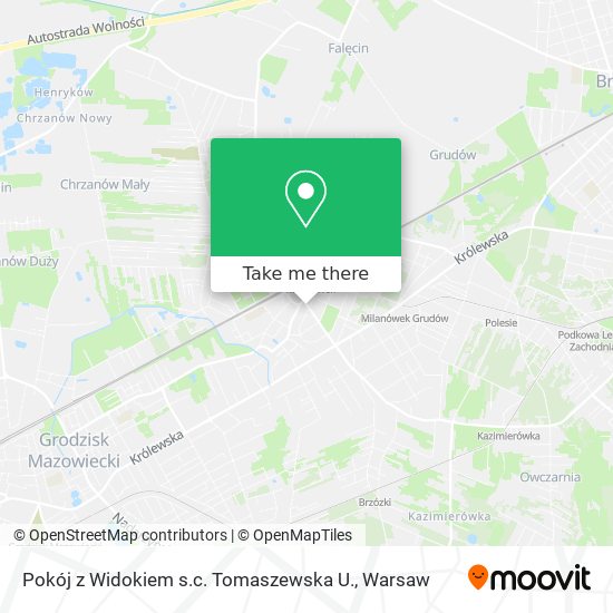 Pokój z Widokiem s.c. Tomaszewska U. map