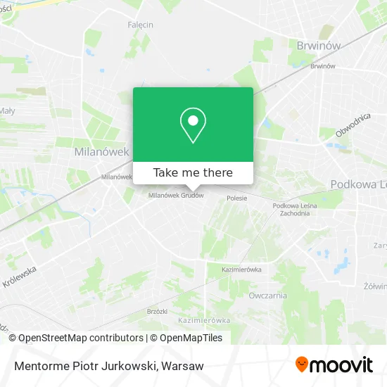 Карта Mentorme Piotr Jurkowski