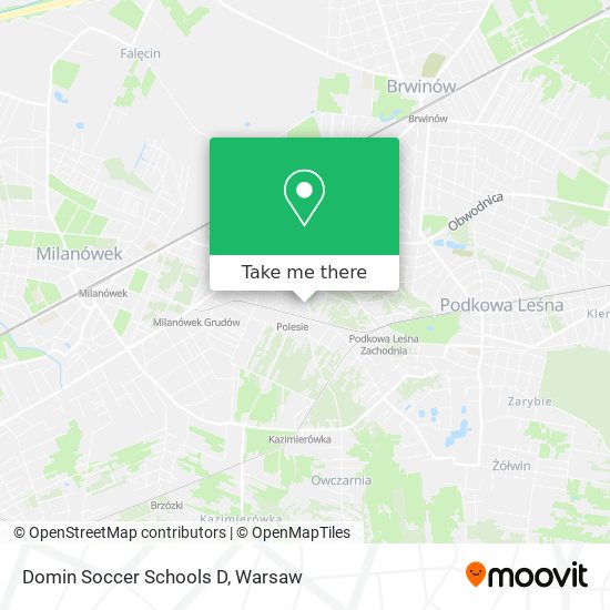 Domin Soccer Schools D map