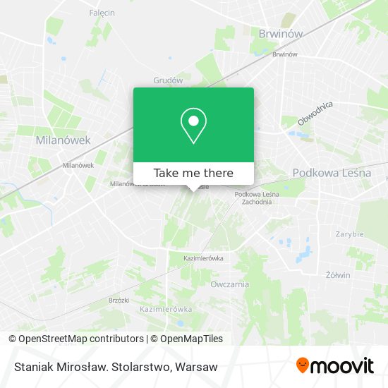 Staniak Mirosław. Stolarstwo map