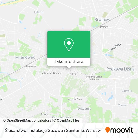 Ślusarstwo. Instalacje Gazowa i Sanitarne map